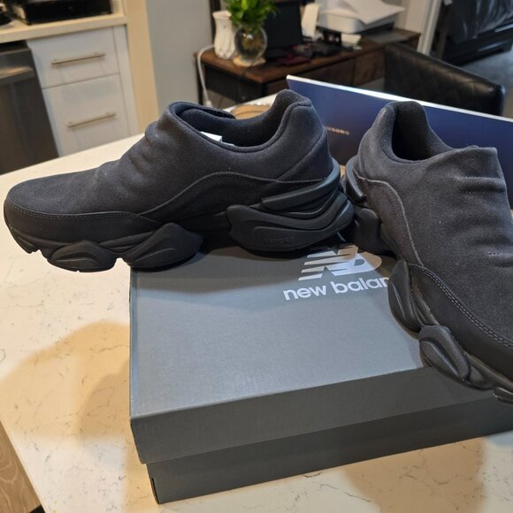 New Balance 8040 Black U8040UOB Men's SIZE 10 SLIDE SLIP-ON SNEAKER NEW RARE - Picture 3 of 14